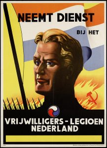 Poster Vrijwilligerslegioen - bron: geheugenvannederland.nl