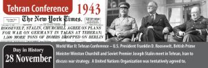 Converentie Teheran 1943 - bron: iranreview.org